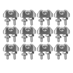 Turnbuckles M3 Stainless Steel Wire Rope Thimble M3 Clip Swage for Marine Boat Shade Sail