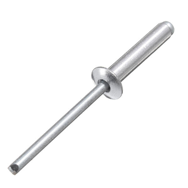 M4 Aluminium Open End Blind Rivets Dome Head with Break Pull Mandrel 100Pcs