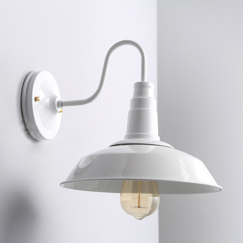Vintage Industrial Factory Iron Wall Lamp Light Shade Pendant Lampshade