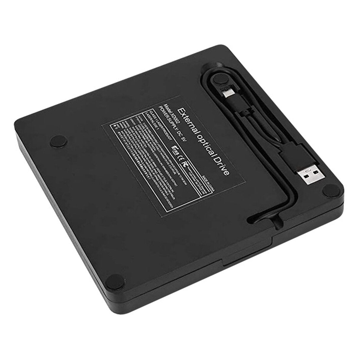 USB3.0 Type-C External DVD-RW CD DVD Optical Drive High Speed Data Transfer Rewriter for PC Laptop XD0065