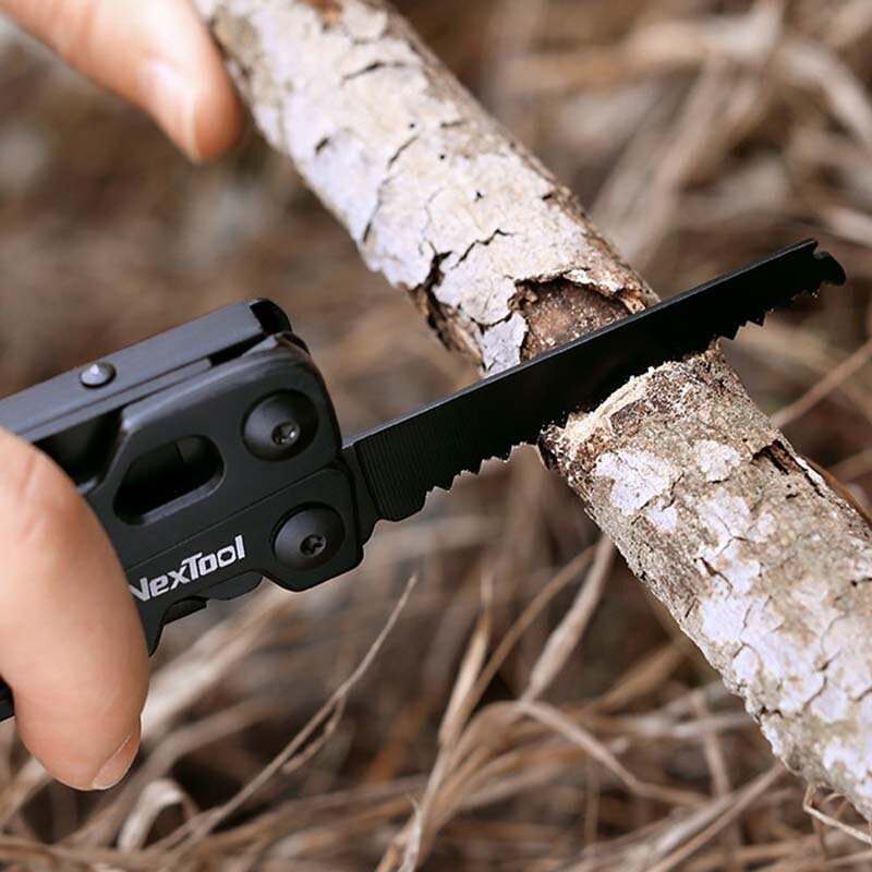 Wrench Knife 9 In 1 Multi functional Tools EDC WidgetStainless Steel Pliers Cutter Saw Screwdrivers Outdoor Camping Repairing