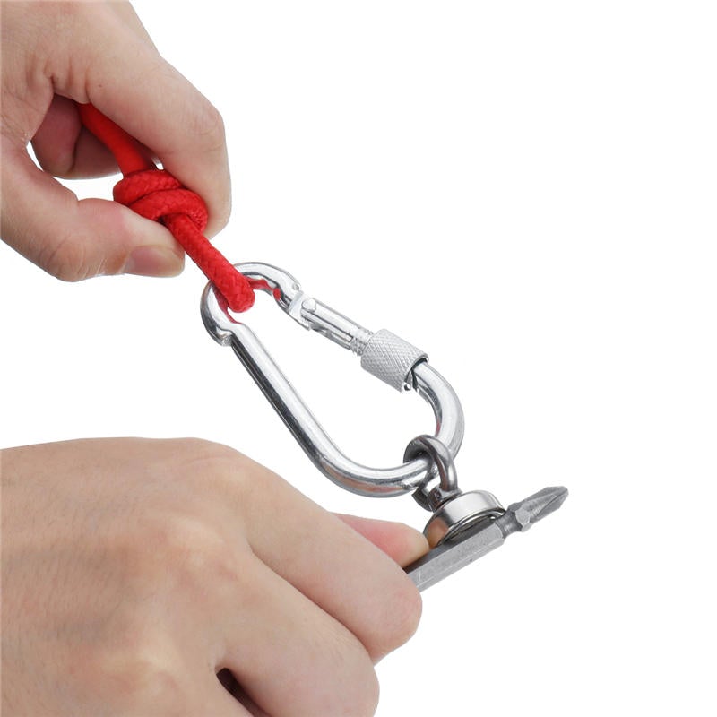 Neodymium Recovery Magnet 20/25/40mm Diameter with 10M Rope for Sea Salvage Hunting Fishing
