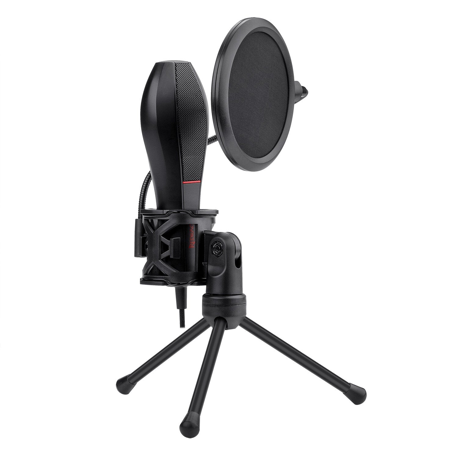 USB Condenser Recording Microphone Omnidirectional Studio Vocals Voice Mic with Tripod for Computer