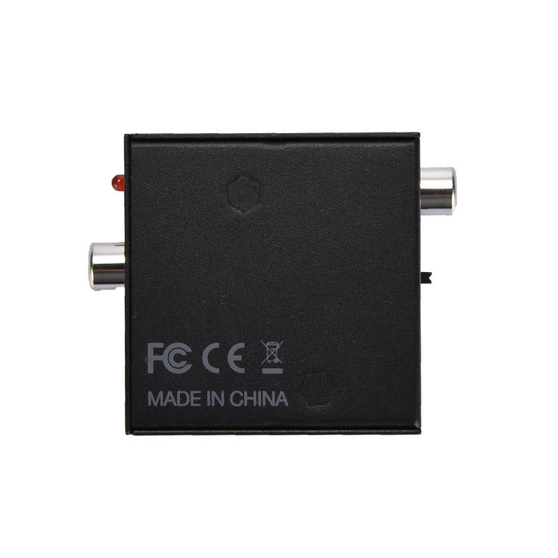 Fiber Coaxial Interchanger Digital 2-Way Audio Converter Small And Convenient