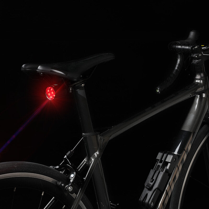 Bike Taillight 3 Modes USB Rechargeable Mini Portable Bicycle Rear Lamp Waterproof Outdoor