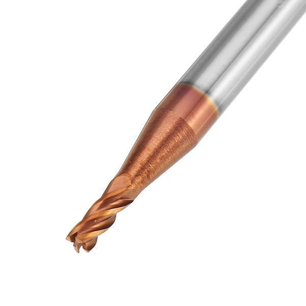 5pcs 2mm 4 Flutes Tungsten Carbide End Mill Cutter HRC55 AlTiN Coating End Mill Cutter