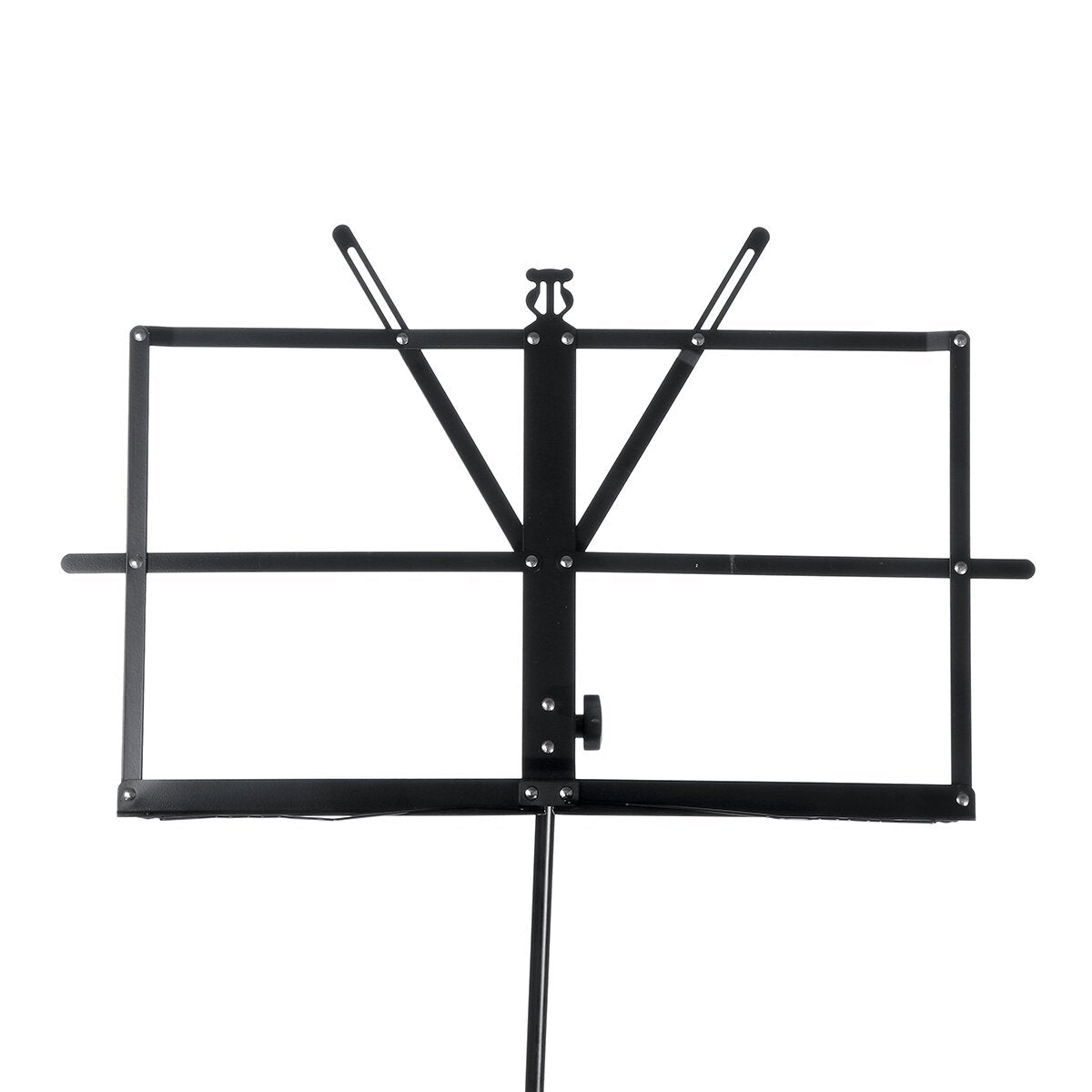 Foldable Music Scrore Sheet Iron Stand Folding Tripod Holder With Storage Bag
