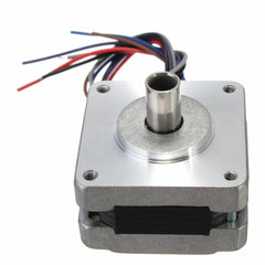 4Pcs 39MM Hollow Shaft Hybrids Stepper Motor 4 Phase 5 Wire Square 1.8 Degrees Stepper Motor