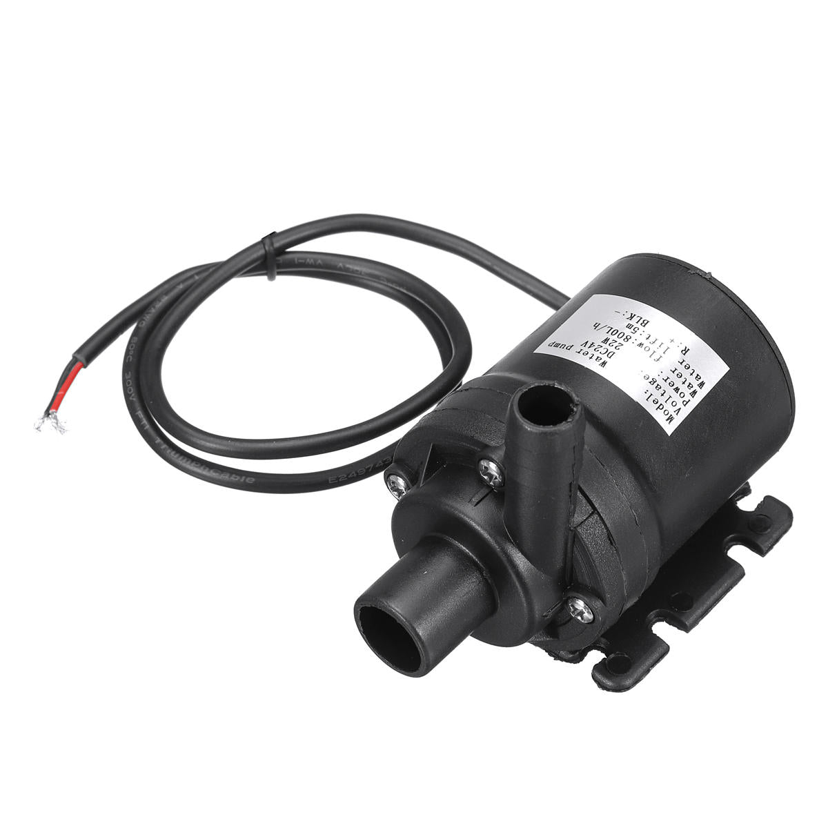 800L/H 12V/24V DC 5M Submersible Hot Water Circulation Pump Solar Brushless Motor