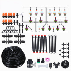 Automatic Drip Irrigation System Kit Plant Self Watering Garden Hose