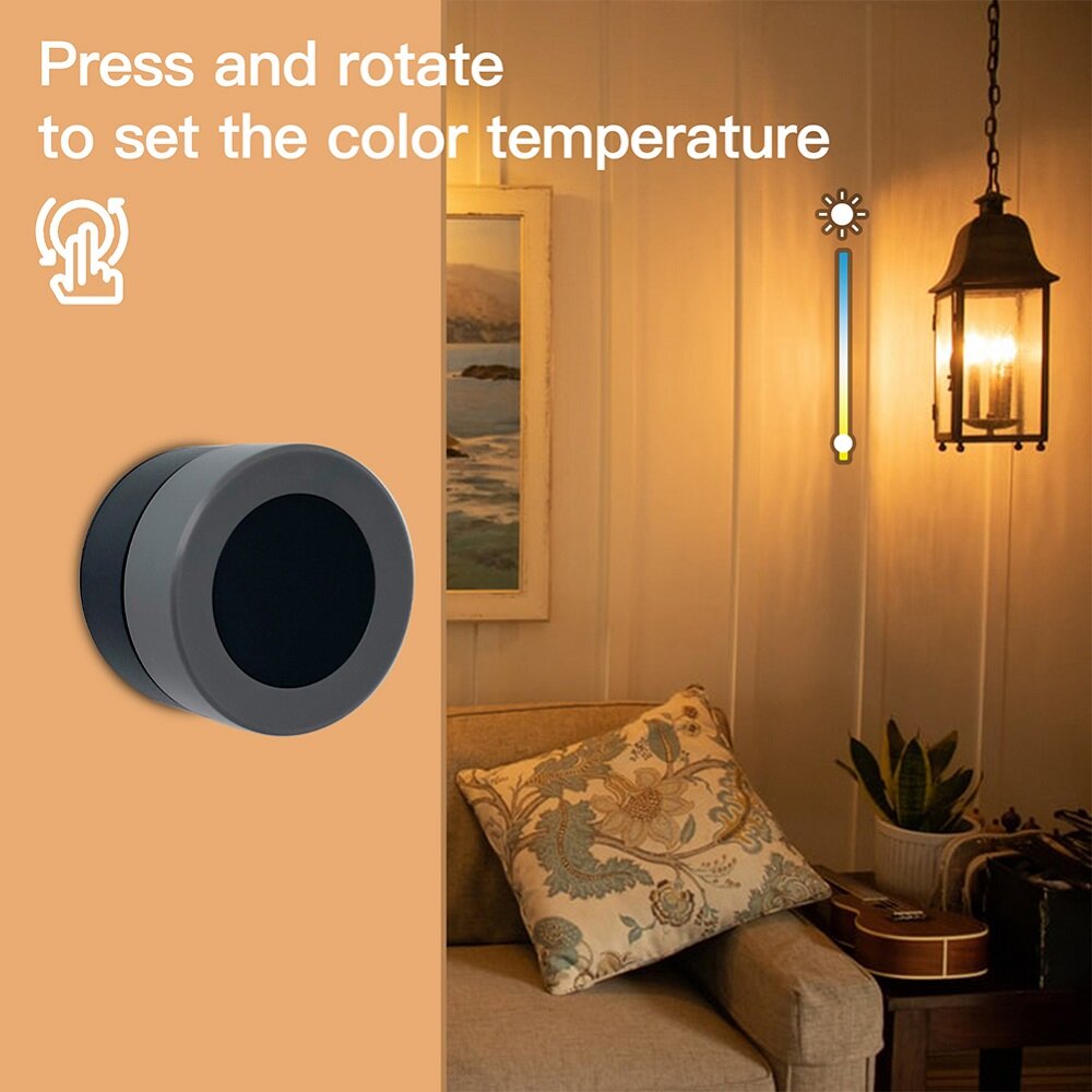 Scene Switch Wireless Knob Sticky Bedside Switch Mobile Phone Remote Control Key Switch