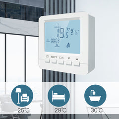 Wall Hung Temperature Controller Thermostat 110V-220V