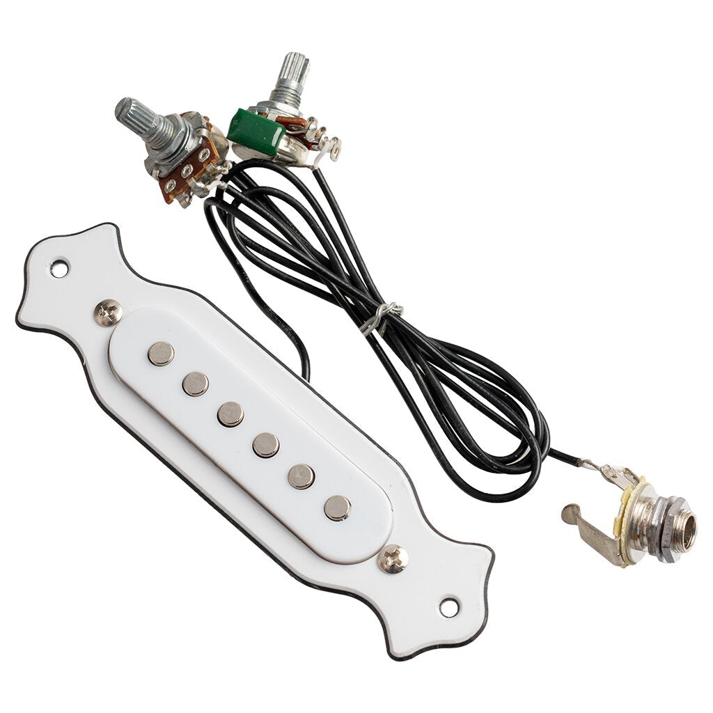 Sound Hole Magnetic Pickup for Folk Acoustic Electric Guitar With Knobs Pots