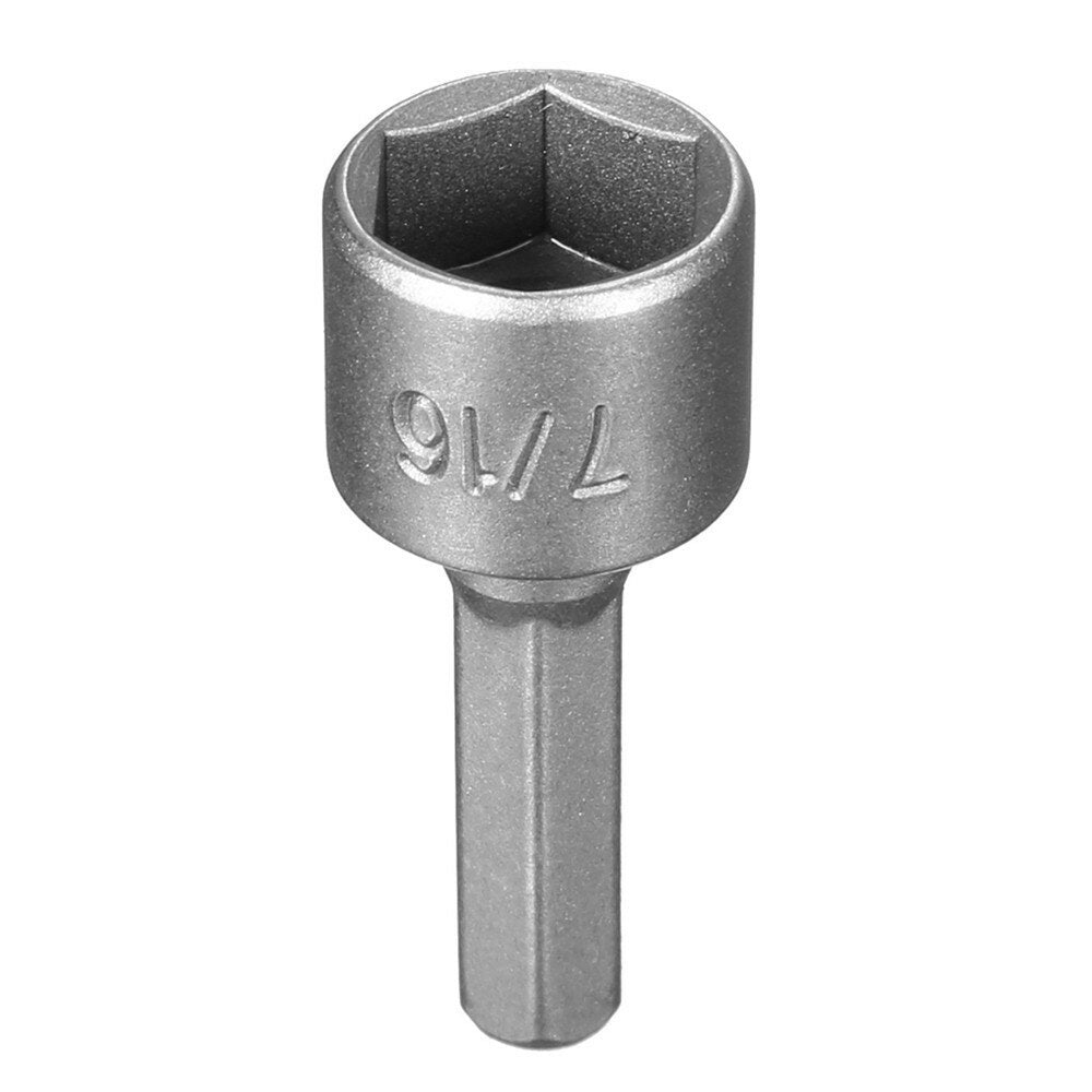 14pcs 1/4 Inch Hex Shank Power Nut Driver Drill Bit Set SAE Metric Socket Wrench Screw Screwdriver