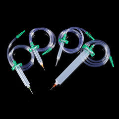 19Pcs/Set American Dispensing Needle with Connector Adapter Blunt Tip TT Tip Syringe Needles Cap for Refilling and Measuring Liquids Glue Applicator