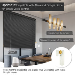 Smart DIY Motorized Roller Blinds/Shades Drive Motor Hub Tuya APP Alexa Google Home Voice Control