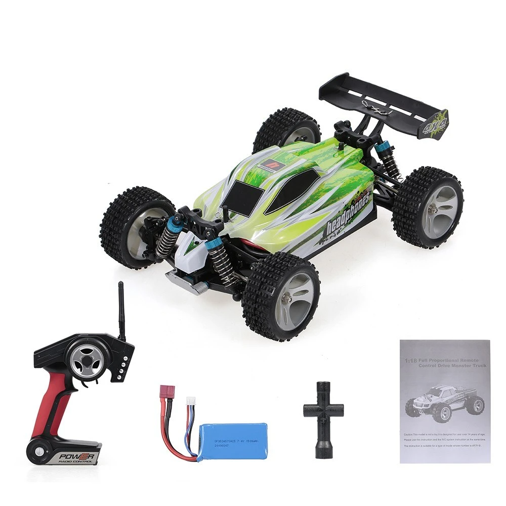 1:18 2.4GHz RC Car 4WD 70KM/H Off Road Trucks High Speed Vehicle Racing
