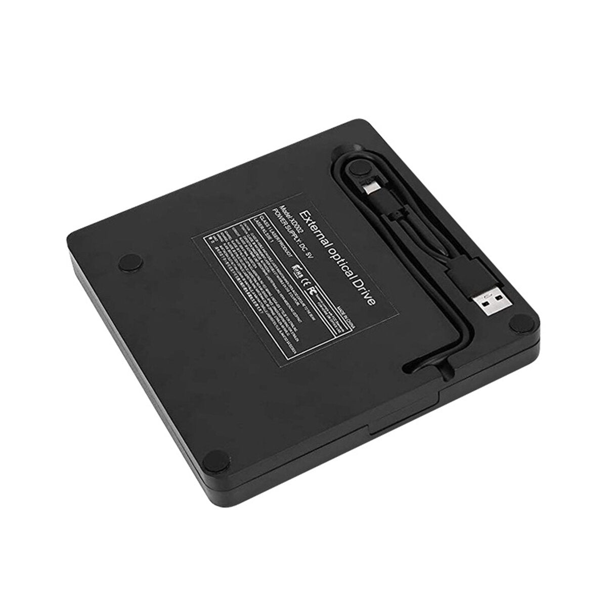 USB3.0 Type-C External DVD-RW CD DVD Optical Drive High Speed Data Transfer Rewriter for Computer Laptop XD012
