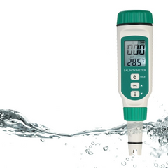 Portable Salinity Meter Handheld ATC Salinometer Halometer