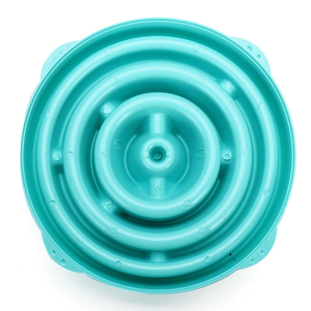 Dog Slow Food Bowl Down Eating Feeder Dish Pet Dog Cat Feeding Anti Slip Gulp