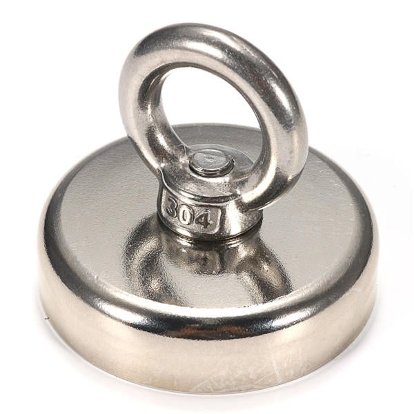 60mmx50mm 112kg Neodymium Recovery Magnet Metal Detector