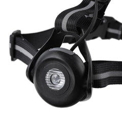 LED Headlamp Fishing Headlight Bike Running Light Waterproof With 120 Adjustable Beam Safety Warning Belt With Rechargeable Battery