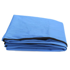Waterproof Boat Replacement Canvas 600D Polyester Tent Top Cloth With Zipper Pockets No Frame