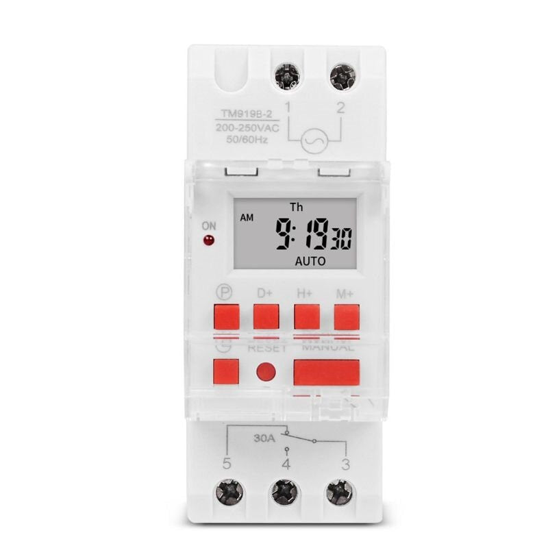 Timer Switch Time Controller Automatic Cycle Timing Switch Output Built-in Battery