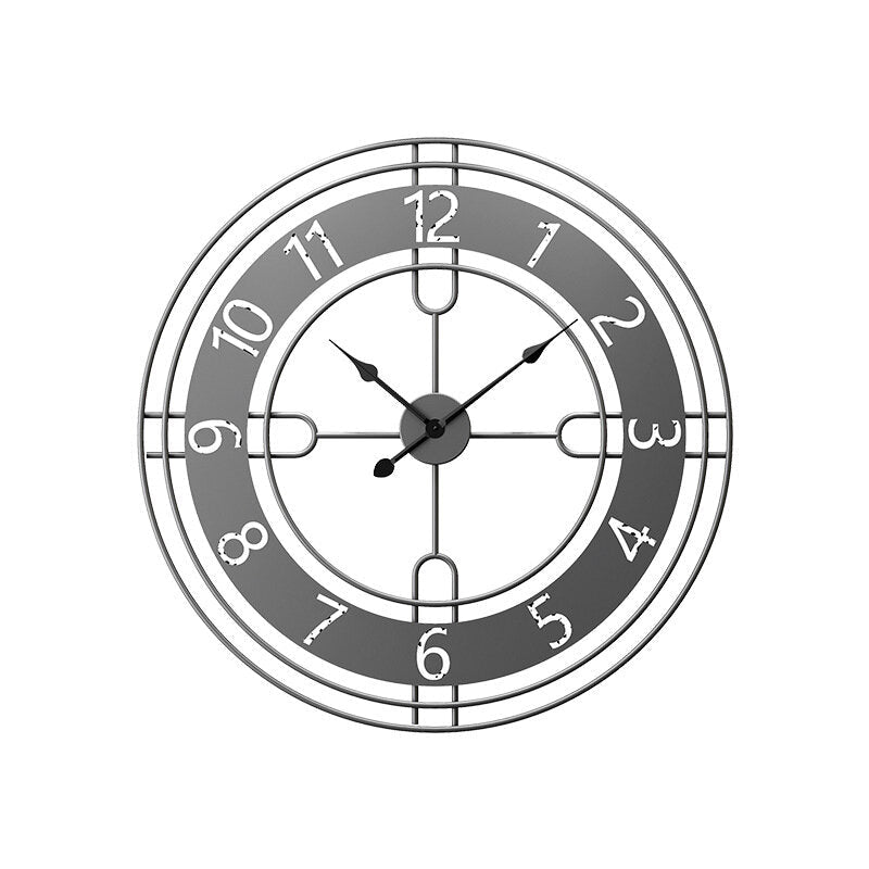 78.5CM Nordic Creative Wall Clock Home Guest Entrance Wall Clock Simple Wall Clock Art Quiet Clock Silent Clock