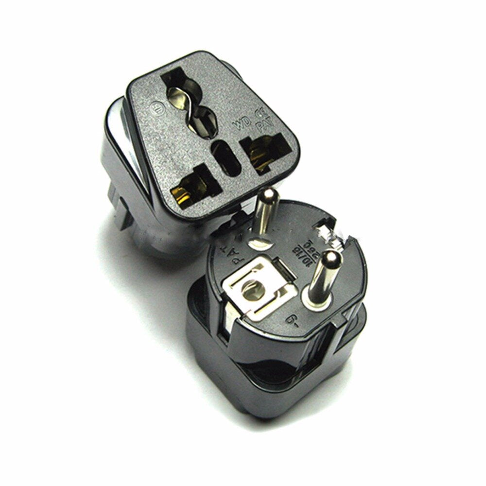 Multifunction Universal AU UK US to EU AC Power Socket Plug Travel Charger Adapter Converter European US Portable Charging Plug