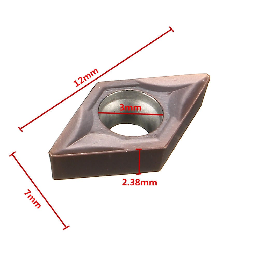 10pcs Carbide Inserts for SDJCR1010H07 Turning Tool Holder