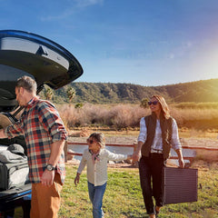 160W Portable Monocrystalline Without Glass Solar Panel Equipped With 20A MPPT Controller Suitable For RV Camping