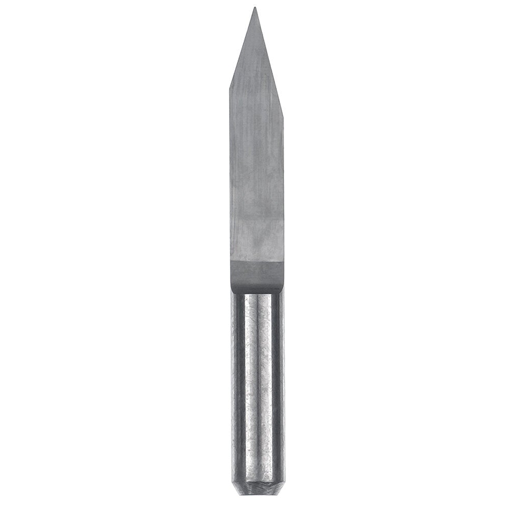10Pcs 3.175mm Shank V-shaped CNC Milling Cutter 20/30/45/60/90 Angle Engraving Bit Planer Drill