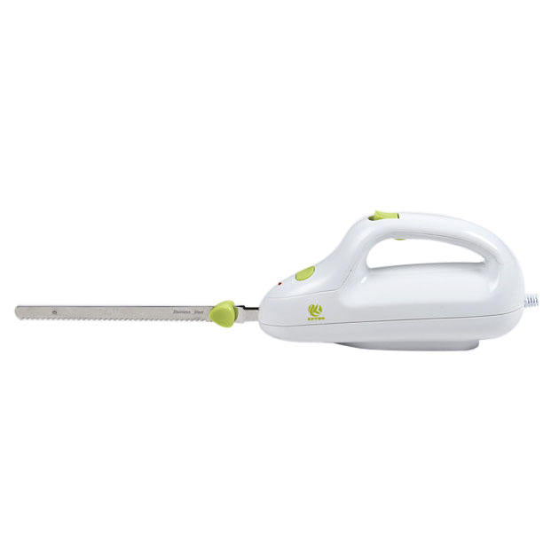 Kitchen Electric Bread Automatic Pizza Cutter Stainless Steel Blade Serrated
