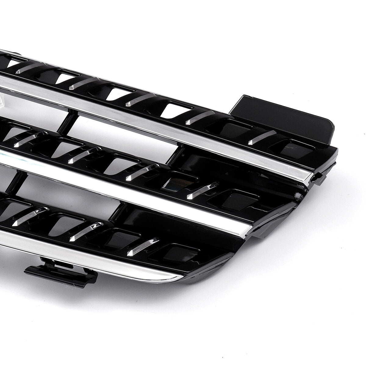 Glossy Front Hood Grill Grille For Mercedes Benz ML Class