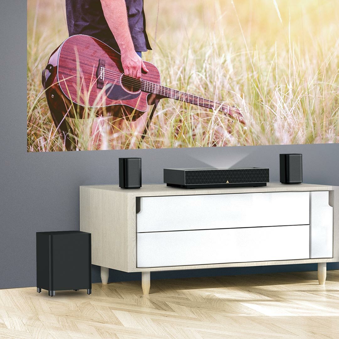 120W Satellite Speaker Surging Bass 2.1 Channel Home Theater Speakers Wireless Connection Real Three-dimensional Surround