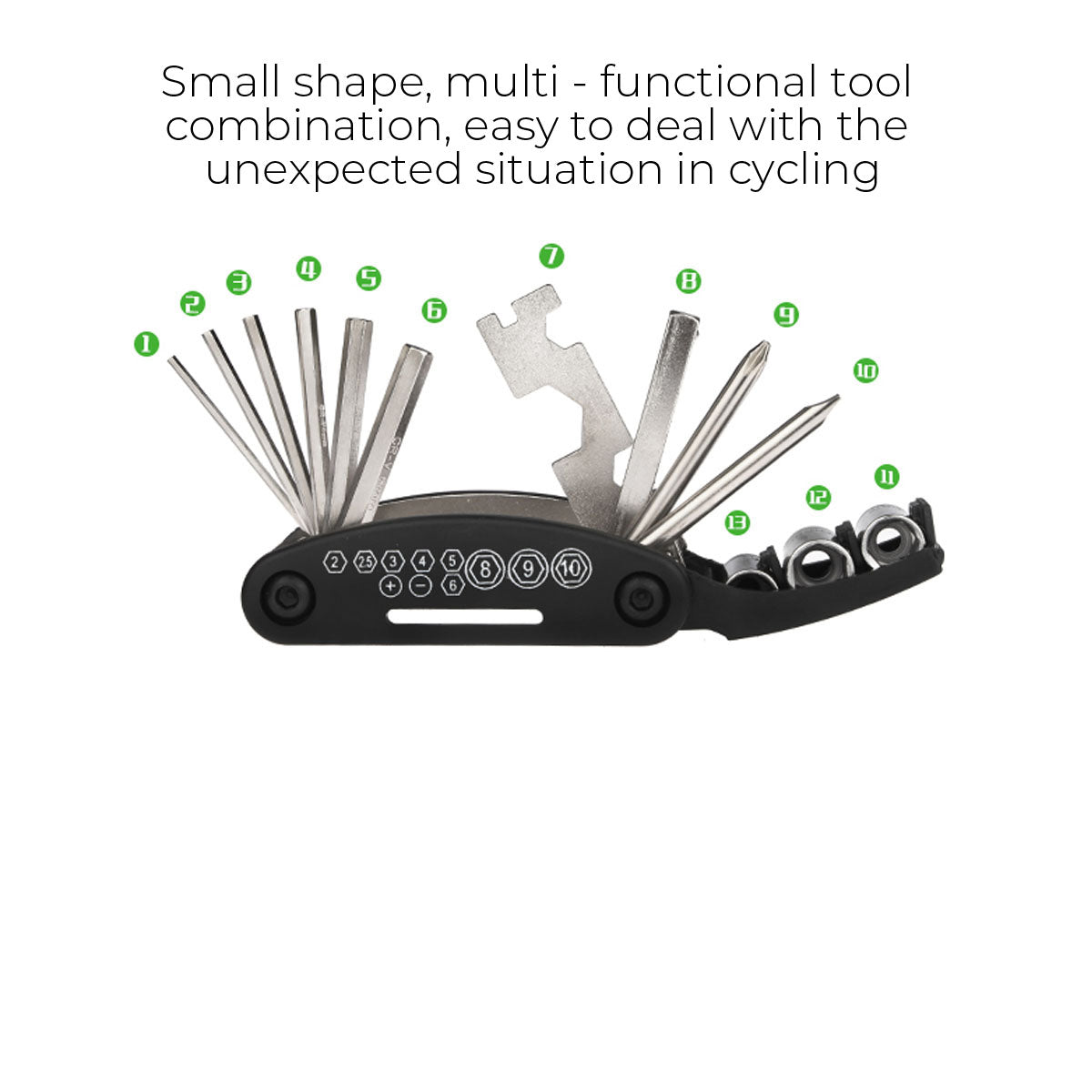 Multi-purpose Bicycle Tool Capsule Boxes Bike Repair Tools Kit Set Tire Repair Kits For MTB Road Bike