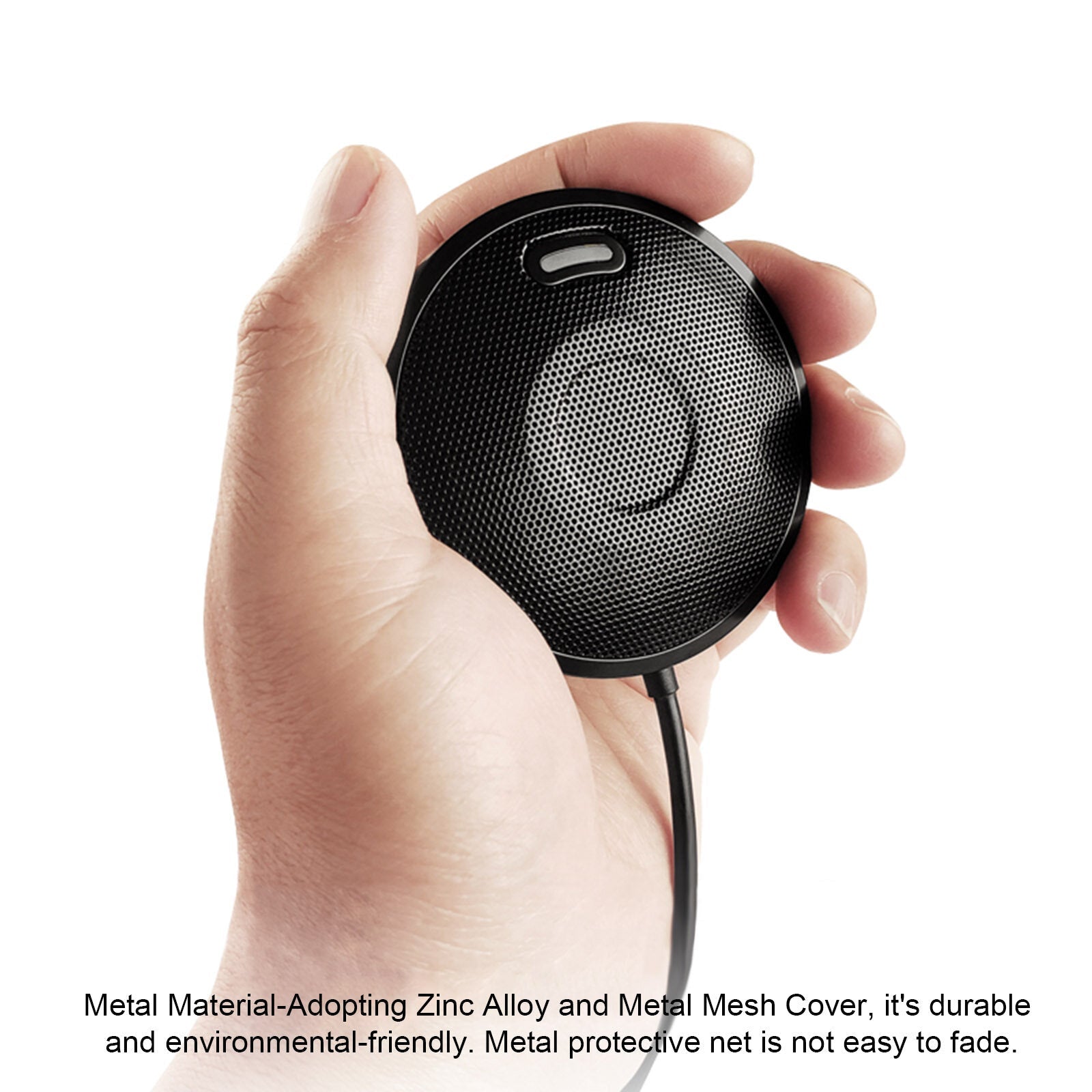 Omni-Directional Microphone USB Condenser for Business PC Laptop Voice Pickup
