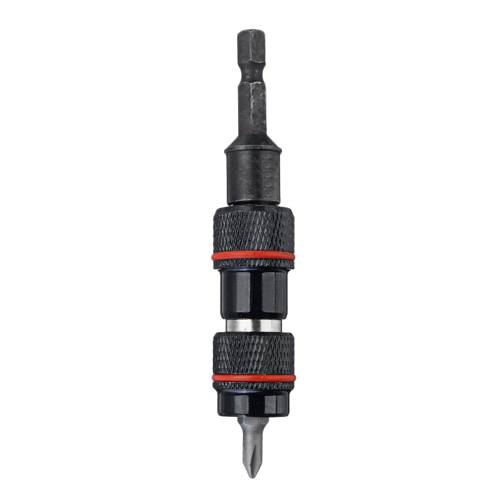 Magnetic Screw Drill Bit Holder Angle Pivoting Bit Tip Holder Magnetic Screwdriver Drill Bit Drive Guide Extension Adapter