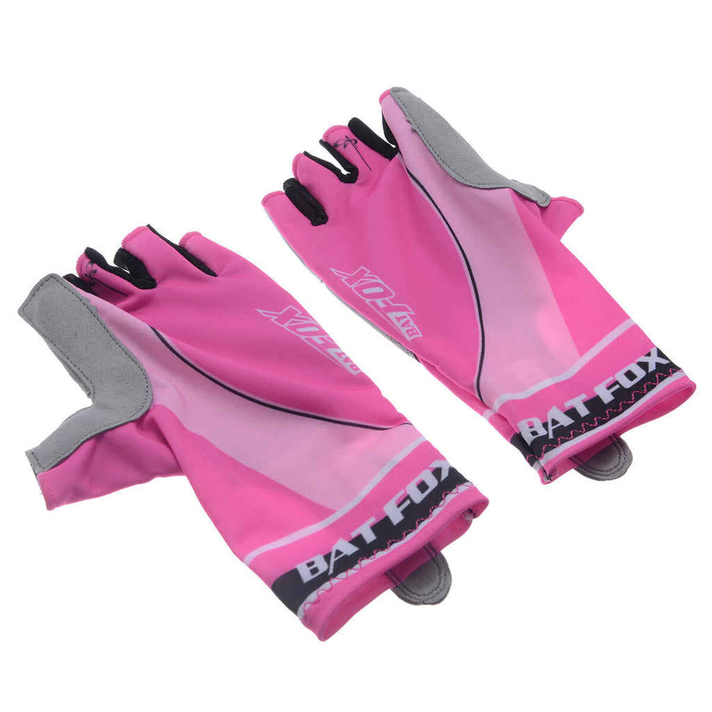 Cycling Half Finger Gloves Anti-slip Shock Absorbing Breathable Elasticity Bike Gloves for Women Men