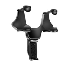 Car Rearview Mirror Mobile Phone Holder GPS Mount 4.0-6.2 inch