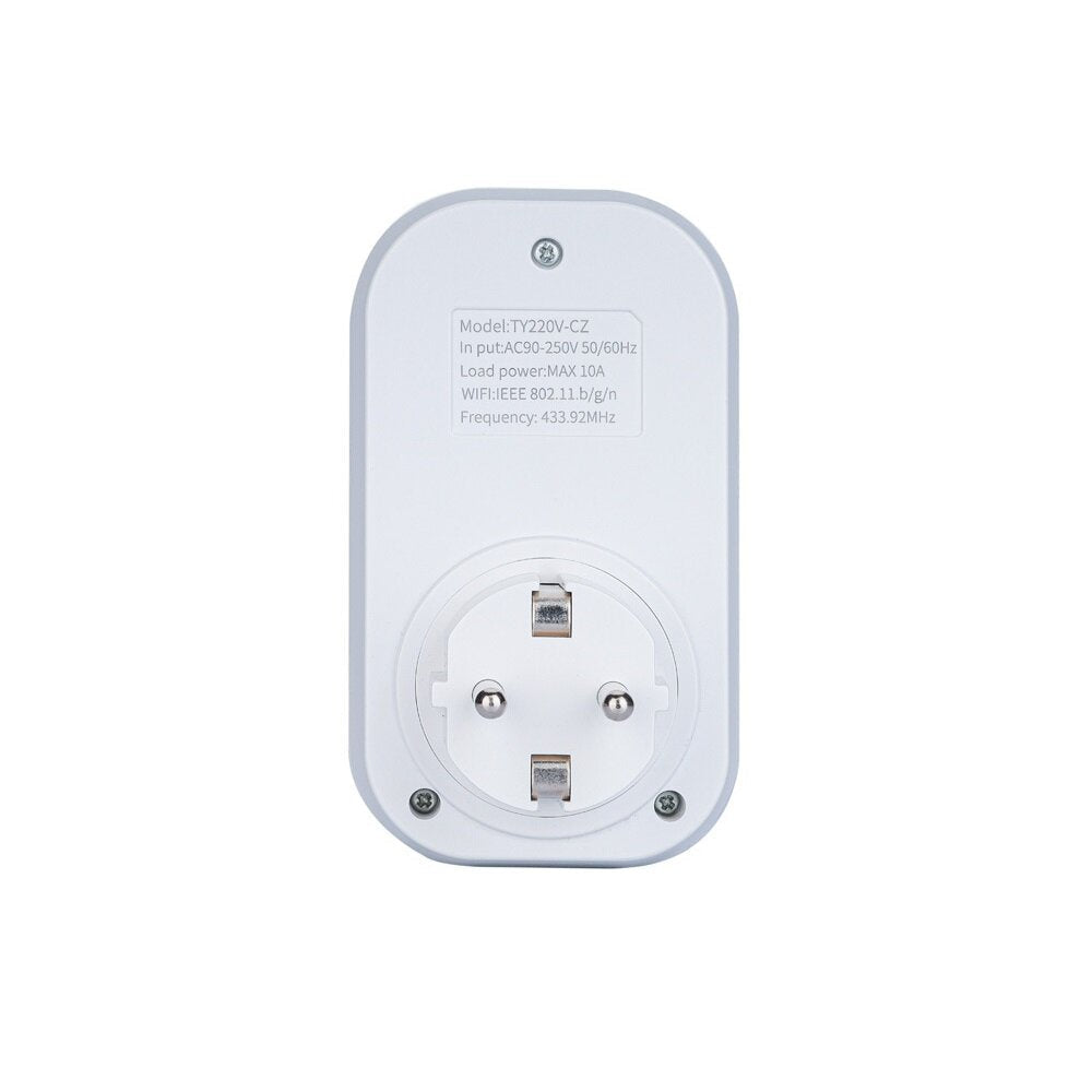 WiFi 433MHz Dual Frequency Smart Socket APP Remote Control Works with Amazon AlexaGoogle Home