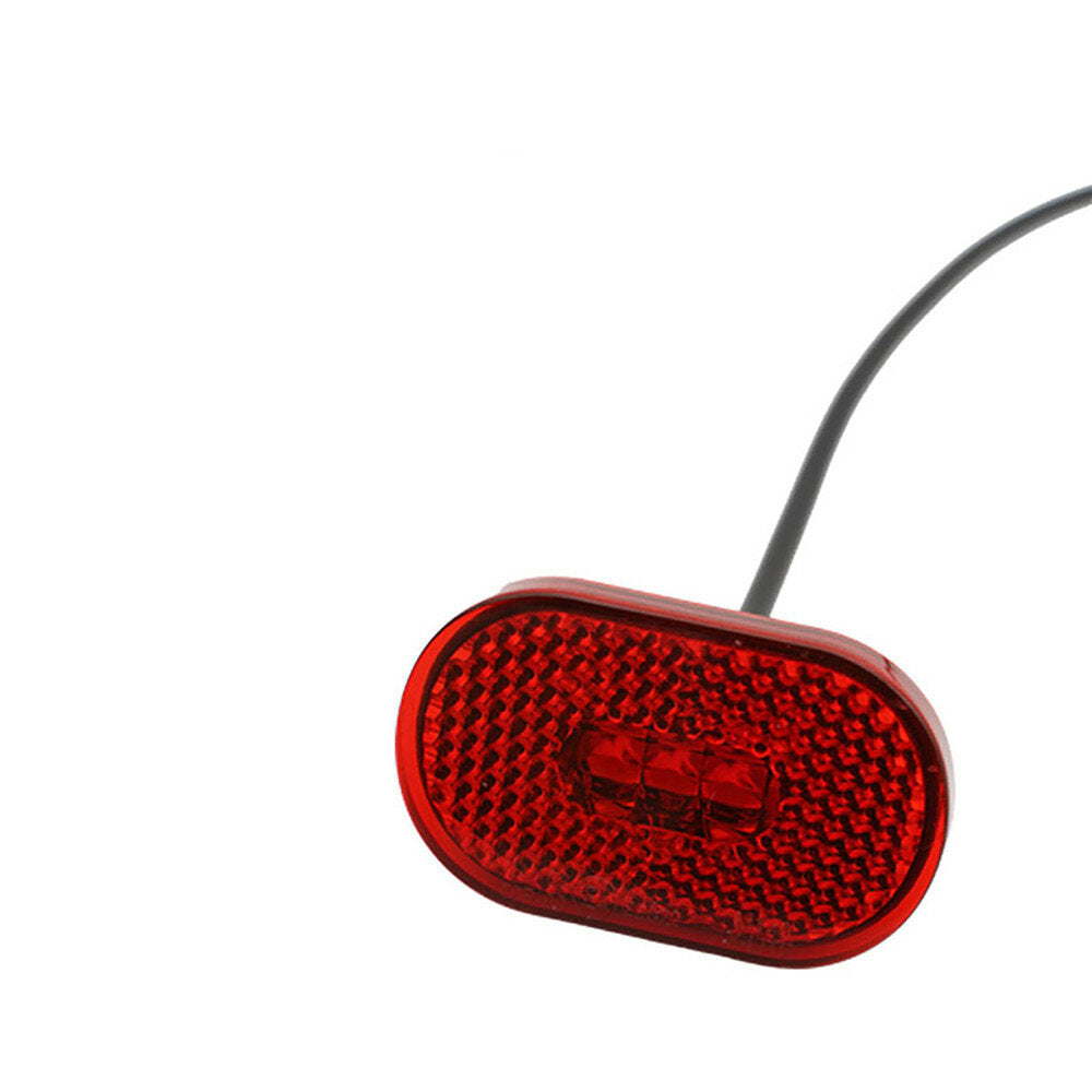 Electric Scooter Taillight Scooter Rear Wing Mud Guard Lamp Brake Warning Light Scooter Accessories