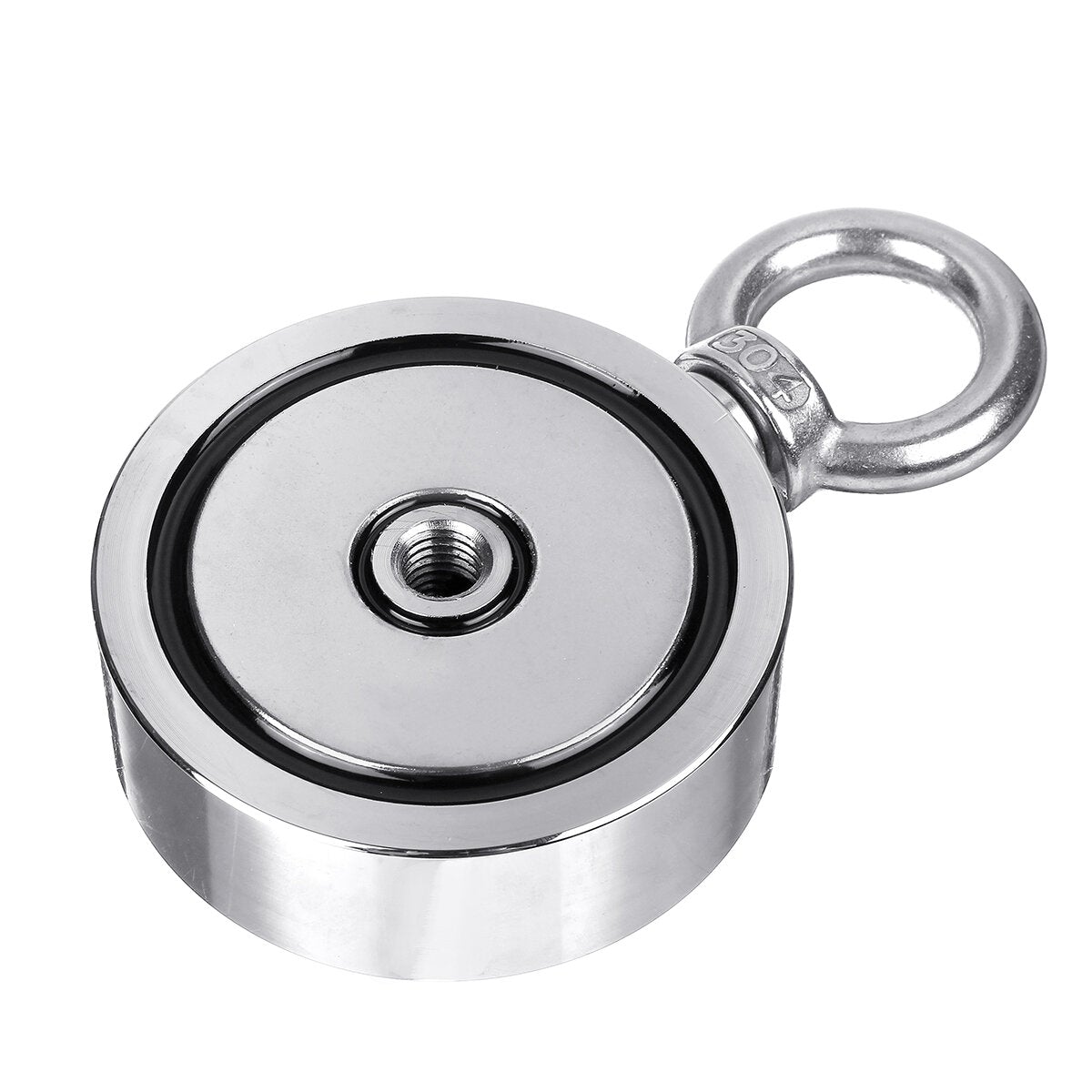 400KG Double Side Strong Recovery Magnet Fishing Salvage Tool w/ 10/20M Rope And Gloves