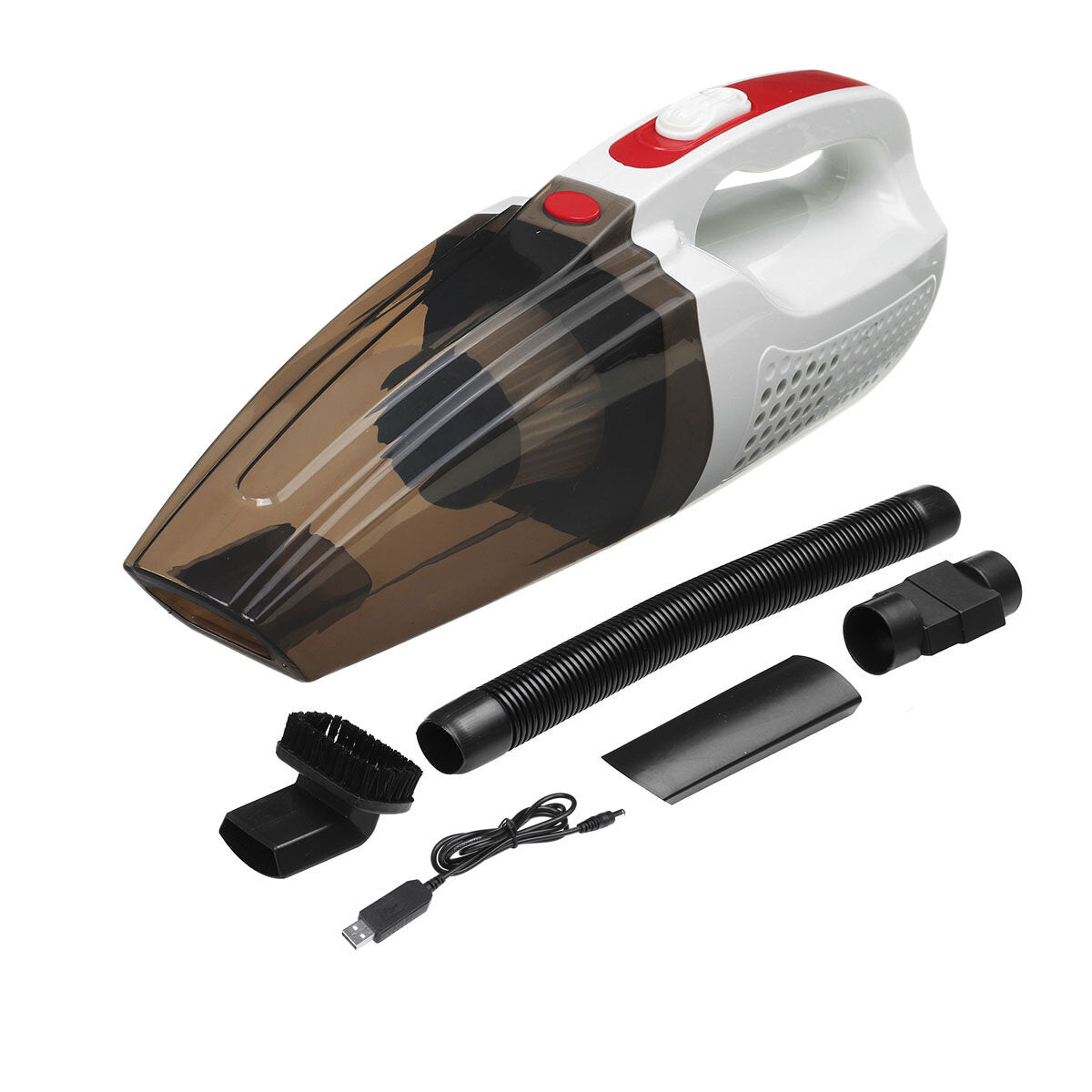 120W 12V/5V 4000Pa Handheld Car Vacuum Cleaner Portable Wet Dry Home Strong Suction