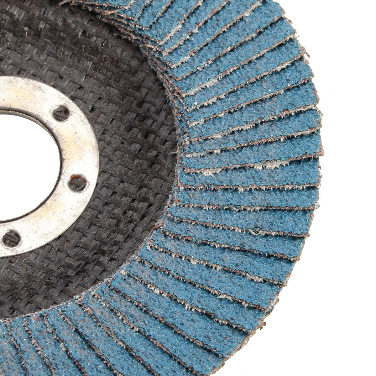 10pcs 115mm Flap Sanding Disc 60 Grit Angle Grinder Wheel Grinding Polishing Wheel