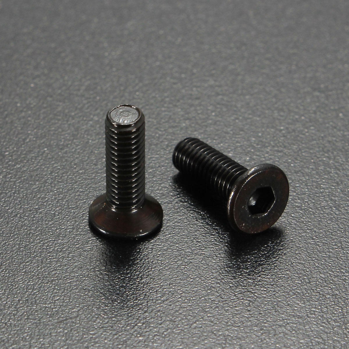 M3CH4 100Pcs M3 Carbon Steel Countersunk Hex Socket Screw 6-20mm Flat Head Hex Screw Metric
