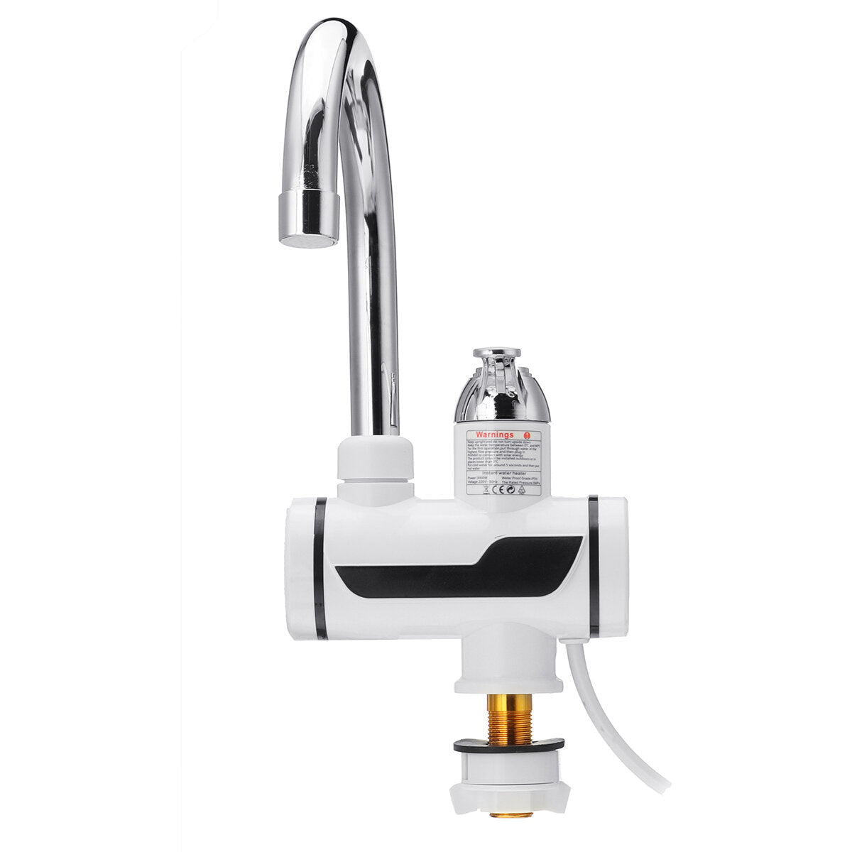 Digital Electric Faucet Tap Hot/Cold Water Heater Fast Instant Bathroom Heating