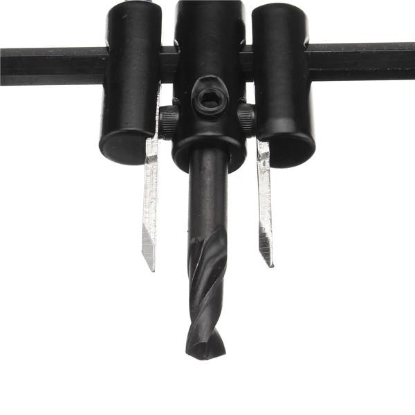 Adjustable 40-300mm Circle Hole Saw Cutter Wood Drywall Drill Bit Round Cutting Tool