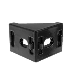 10Pcs 2028 Black Aluminium Angle Corner Joint 20 Series Aluminum Extrusion 28x28mm Right Angle Bracket Furniture Fittings